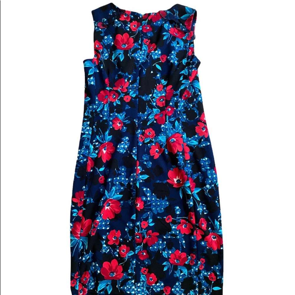 Karl Lagerfeld poppy flower Shift Dress size 4